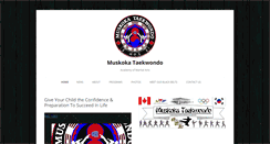 Desktop Screenshot of muskokataekwondo.com